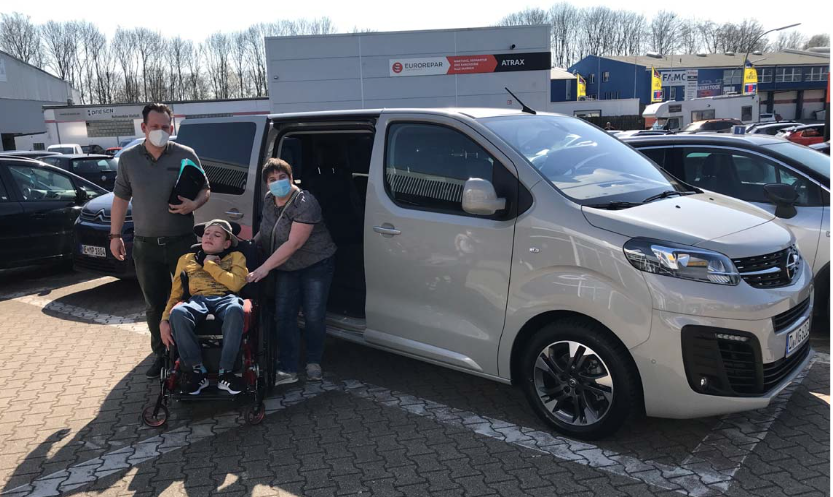 Projekt "PKW für Marcel": Kinderhospiz Düsseldorf